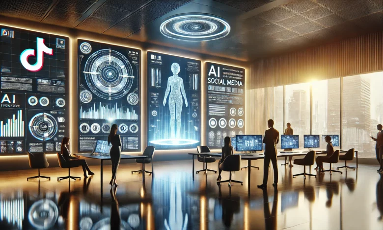 TikTok AI content creation tools in 2025 using Symphony and AI avatars.